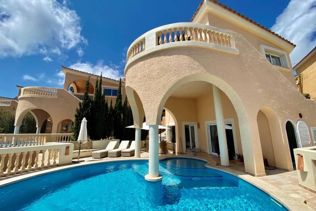 Meerblick Villa "Buena Vista" In Santa Ponsa, Mallorca Exteriér fotografie