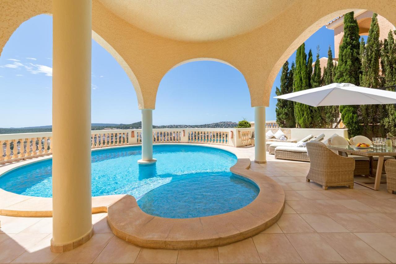 Meerblick Villa "Buena Vista" In Santa Ponsa, Mallorca Exteriér fotografie