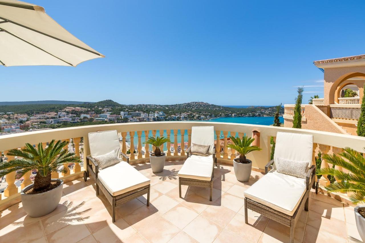 Meerblick Villa "Buena Vista" In Santa Ponsa, Mallorca Exteriér fotografie
