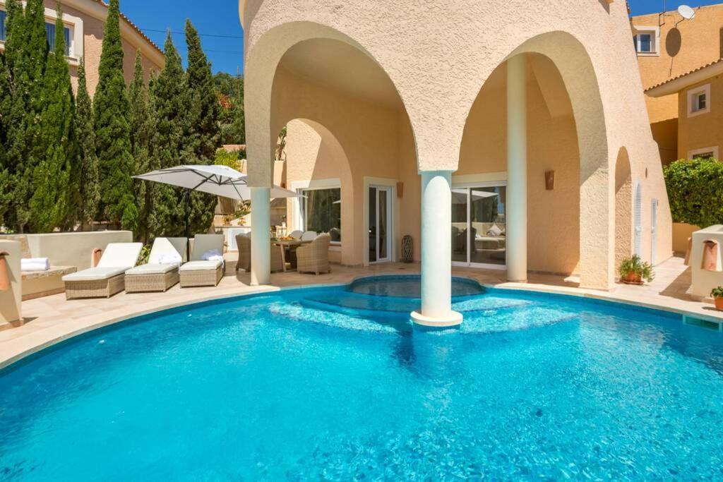 Meerblick Villa "Buena Vista" In Santa Ponsa, Mallorca Exteriér fotografie
