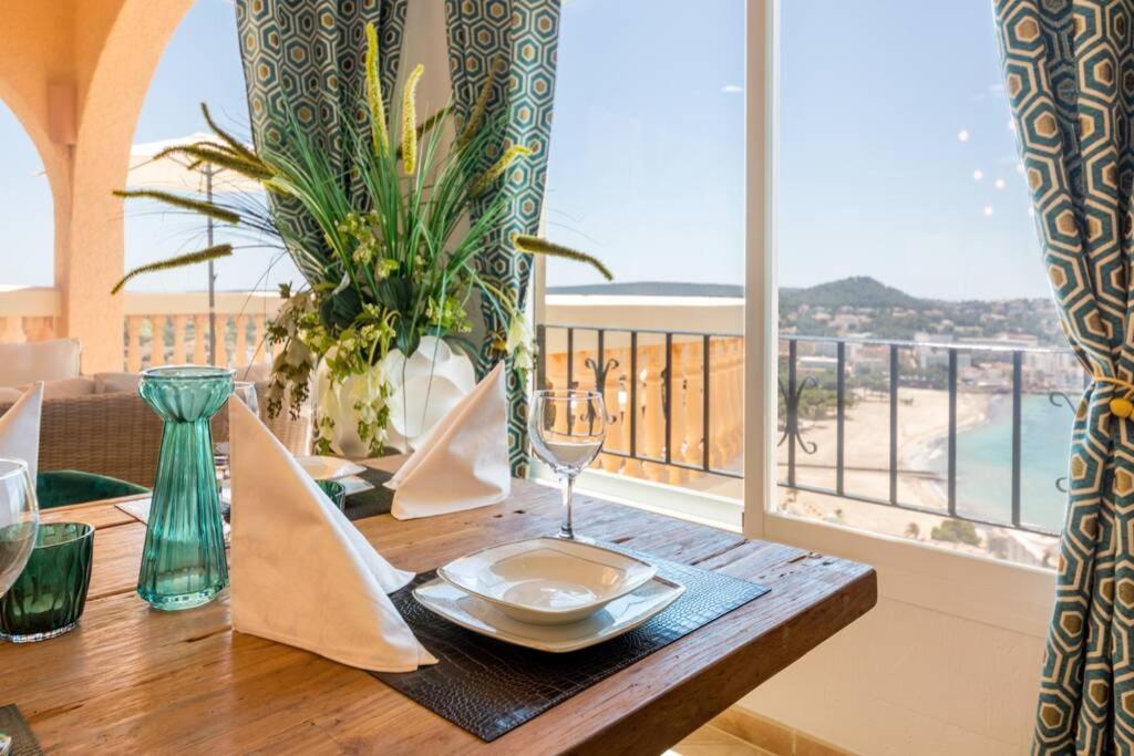 Meerblick Villa "Buena Vista" In Santa Ponsa, Mallorca Exteriér fotografie