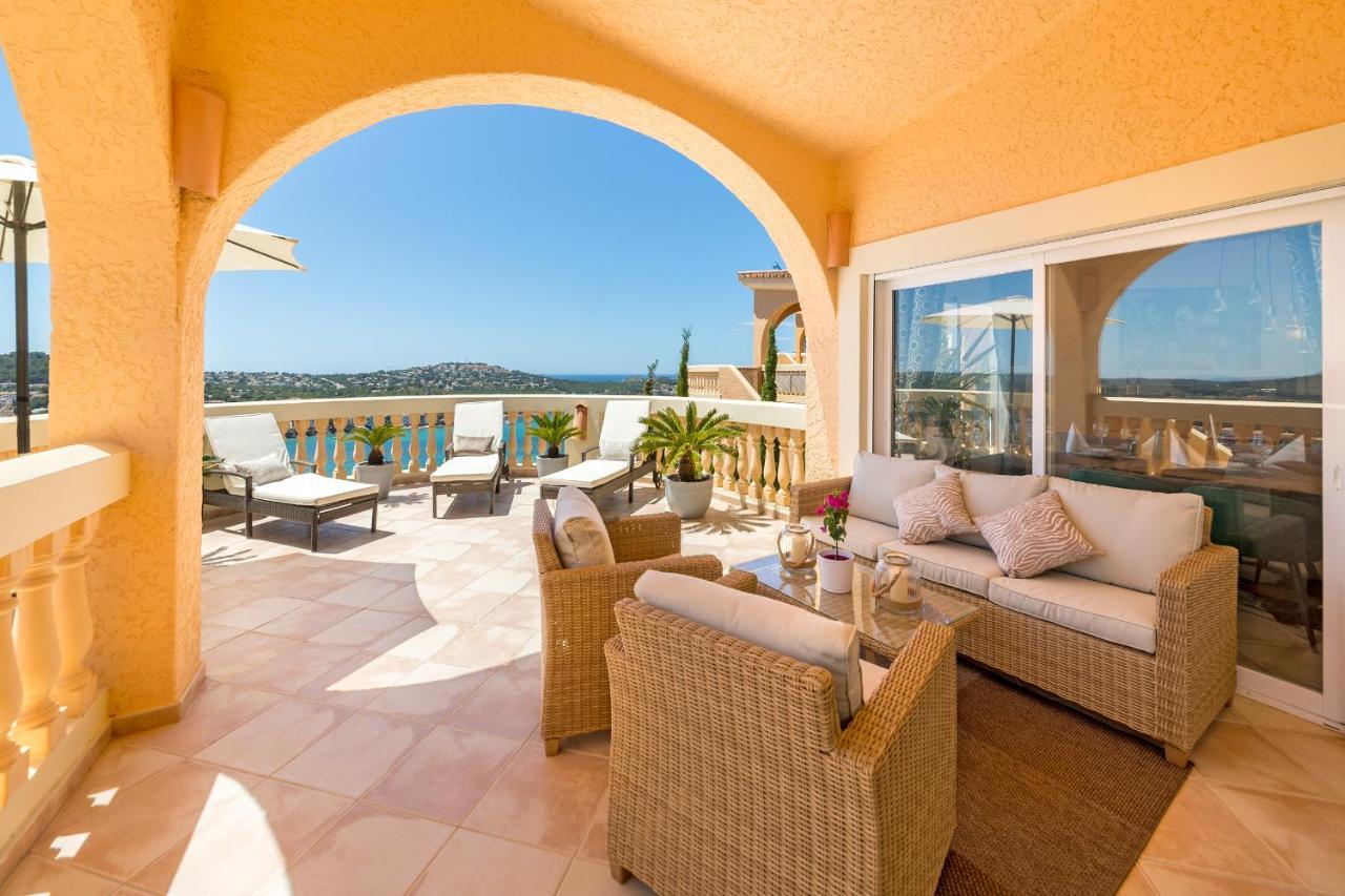 Meerblick Villa "Buena Vista" In Santa Ponsa, Mallorca Exteriér fotografie